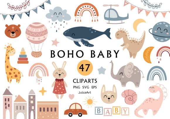Download Boho Baby Svg, Bohemian Clipart - Bohemian Collection