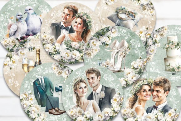 Download Shabby Chic Wedding Tags for Card Making - Card making Collection