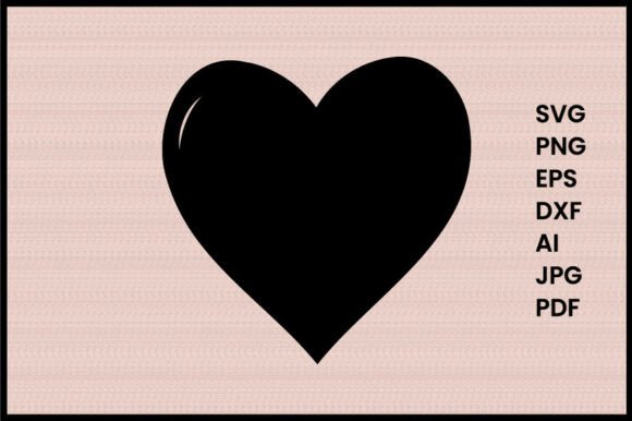 Download Heart Shape Silhouette - Shape silhouette Collection