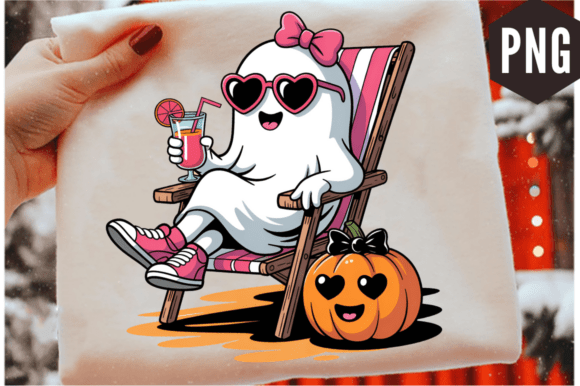Download Hot Ghoul Summer Halloween Ghost Sublima - Premium Resources